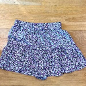 Zara Mini flare skirt